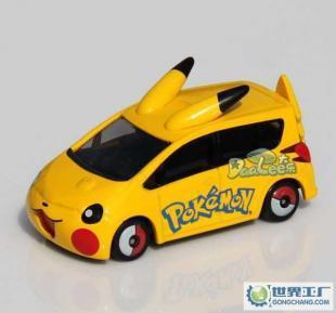 TOMY㊣合金车 P-01 皮卡丘 PIKACHU CAR_玩具